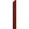 Ekena Millwork Americraft 2-Board (3 Batten) Wood Joined Board-n-Batten Shutters w/ Arch Top, ARW401BQ207X77MRH, PR ARW401BQ207X77MRH - alternate 3